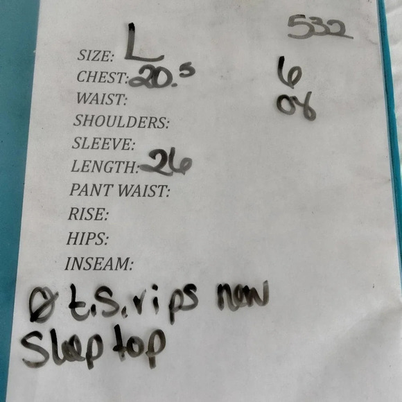 Cuddl Duds Women L Top Pink Mult color Peach Graphic Print NEW - Picture 11 of 11